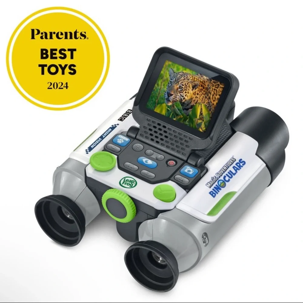 New LeapFrog Magic Adventures Binoculars w/Camera, Night Vision, Adventure Games